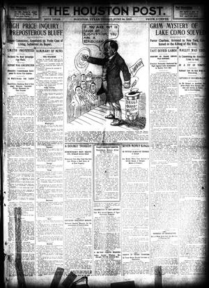 Primary view of object titled 'The Houston Post. (Houston, Tex.), Vol. 26, Ed. 1 Friday, June 24, 1910'.