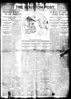 Primary view of object titled 'The Houston Post. (Houston, Tex.), Vol. 24, Ed. 1 Sunday, June 14, 1908'.
