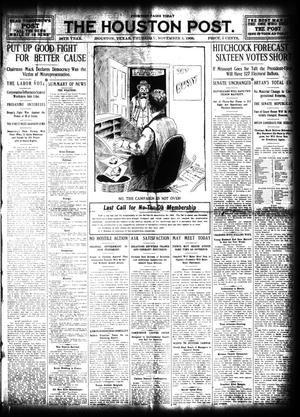 The Houston Post. (Houston, Tex.), Vol. 24, Ed. 1 Thursday, November 5, 1908