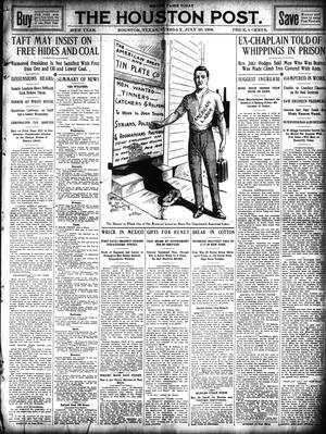 The Houston Post. (Houston, Tex.), Vol. 25, Ed. 1 Tuesday, July 20, 1909