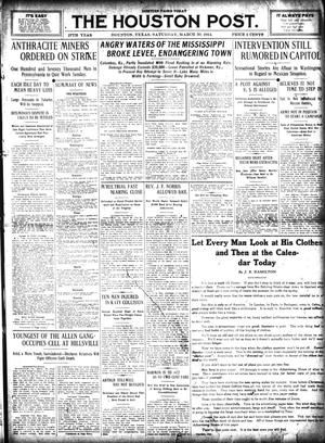 The Houston Post. (Houston, Tex.), Vol. 27, Ed. 1 Saturday, March 30, 1912