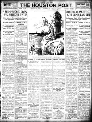 The Houston Post. (Houston, Tex.), Vol. 25, Ed. 1 Saturday, October 9, 1909