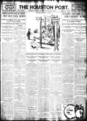 The Houston Post. (Houston, Tex.), Vol. 24, Ed. 1 Monday, October 12, 1908