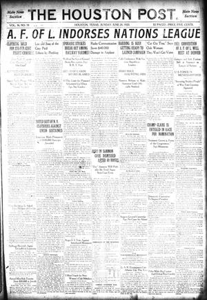 The Houston Post. (Houston, Tex.), Vol. 36, No. 78, Ed. 1 Sunday, June 20, 1920