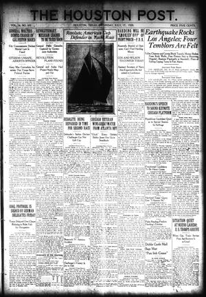 The Houston Post. (Houston, Tex.), Vol. 36, No. 105, Ed. 1 Saturday, July 17, 1920