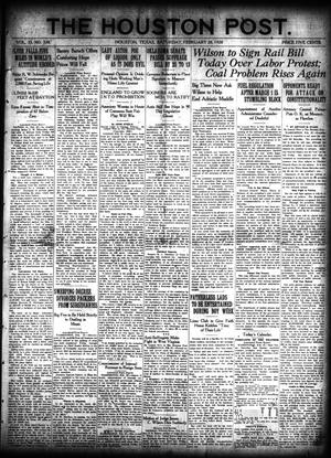 The Houston Post. (Houston, Tex.), Vol. 35, No. 330, Ed. 1 Saturday, February 28, 1920