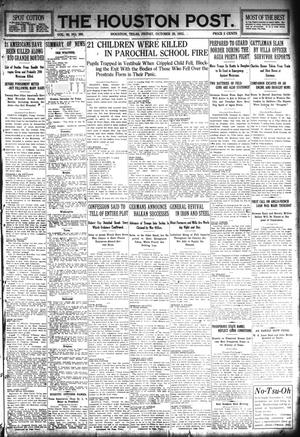 The Houston Post. (Houston, Tex.), Vol. 30, No. 209, Ed. 1 Friday, October 29, 1915