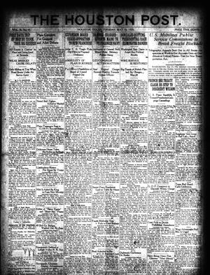 The Houston Post. (Houston, Tex.), Vol. 30, No. 45, Ed. 1 Tuesday, May 18, 1920