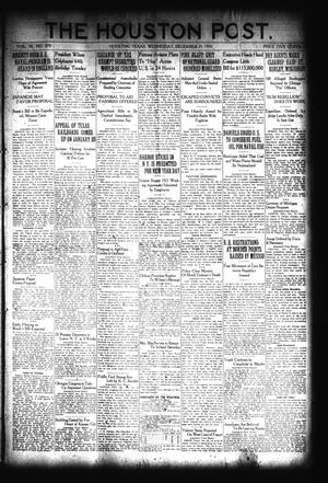 The Houston Post. (Houston, Tex.), Vol. 36, No. 270, Ed. 1 Wednesday, December 29, 1920