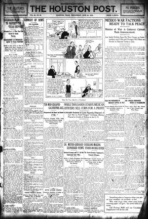 The Houston Post. (Houston, Tex.), Vol. 30, No. 88, Ed. 1 Wednesday, June 30, 1915
