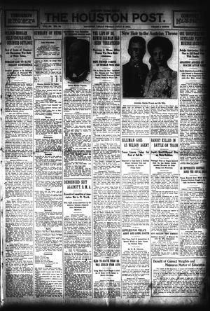 The Houston Post. (Houston, Tex.), Vol. 29, No. 90, Ed. 1 Friday, July 3, 1914