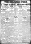 Thumbnail image of item number 1 in: 'The Houston Post. (Houston, Tex.), Vol. 36, No. 23, Ed. 1 Monday, April 26, 1920'.
