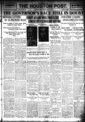 The Houston Post. (Houston, Tex.), Vol. 29, No. 114, Ed. 1 Sunday, July 26, 1914