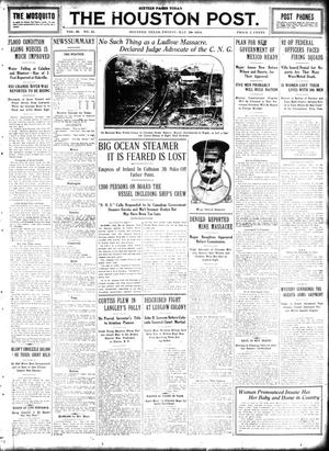 The Houston Post. (Houston, Tex.), Vol. 29, No. 55, Ed. 1 Friday, May 29, 1914