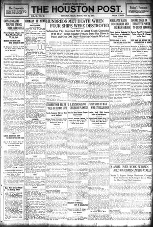 The Houston Post. (Houston, Tex.), Vol. 30, No. 55, Ed. 1 Friday, May 28, 1915