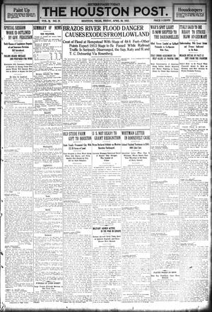The Houston Post. (Houston, Tex.), Vol. 30, No. 27, Ed. 1 Friday, April 30, 1915