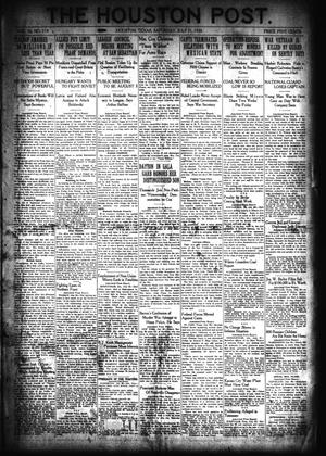 The Houston Post. (Houston, Tex.), Vol. 36, No. 119, Ed. 1 Saturday, July 31, 1920