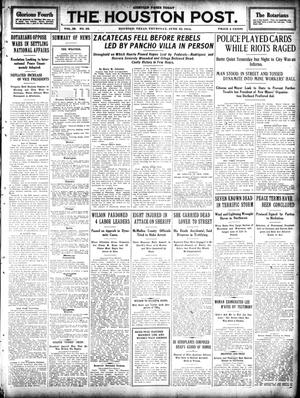 The Houston Post. (Houston, Tex.), Vol. 29, No. 82, Ed. 1 Thursday, June 25, 1914