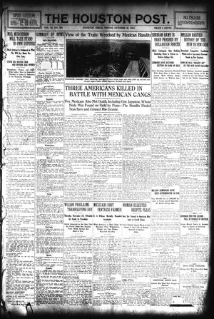 The Houston Post. (Houston, Tex.), Vol. 30, No. 202, Ed. 1 Friday, October 22, 1915