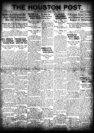 The Houston Post. (Houston, Tex.), Vol. 30, No. 30, Ed. 1 Monday, May 3, 1920