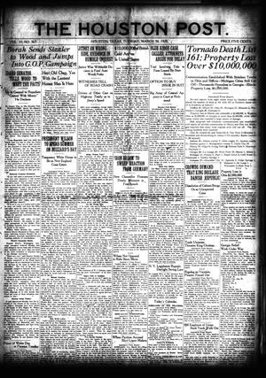 The Houston Post. (Houston, Tex.), Vol. 35, No. 361, Ed. 1 Tuesday, March 30, 1920