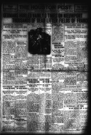 The Houston Post. (Houston, Tex.), Vol. 29, No. 202, Ed. 1 Thursday, October 22, 1914