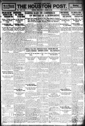 The Houston Post. (Houston, Tex.), Vol. 29, No. 303, Ed. 1 Sunday, January 31, 1915