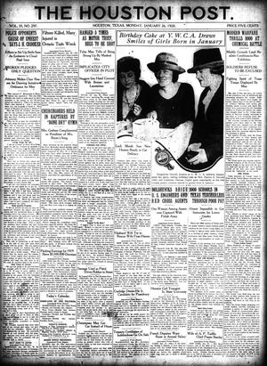 The Houston Post. (Houston, Tex.), Vol. 35, No. 297, Ed. 1 Monday, January 26, 1920