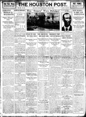 The Houston Post. (Houston, Tex.), Vol. 29, No. 39, Ed. 1 Wednesday, May 13, 1914