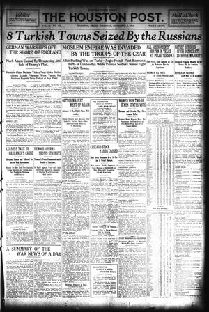 The Houston Post. (Houston, Tex.), Vol. 29, No. 216, Ed. 1 Thursday, November 5, 1914