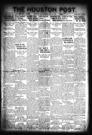 The Houston Post. (Houston, Tex.), Vol. 36, No. 118, Ed. 1 Friday, July 30, 1920