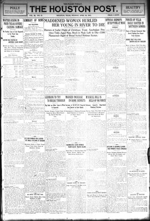 The Houston Post. (Houston, Tex.), Vol. 30, No. 23, Ed. 1 Monday, April 26, 1915