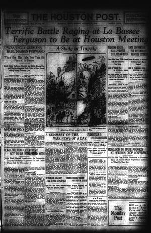 The Houston Post. (Houston, Tex.), Vol. 29, No. 205, Ed. 1 Sunday, October 25, 1914