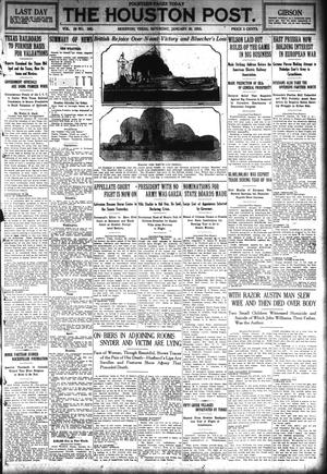 Primary view of object titled 'The Houston Post. (Houston, Tex.), Vol. 29, No. 302, Ed. 1 Saturday, January 30, 1915'.