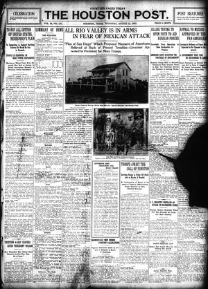 The Houston Post. (Houston, Tex.), Vol. 30, No. 131, Ed. 1 Thursday, August 12, 1915