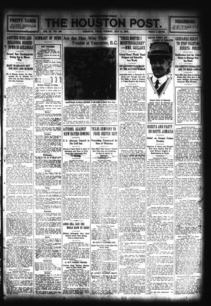 The Houston Post. (Houston, Tex.), Vol. 29, No. 108, Ed. 1 Tuesday, July 21, 1914