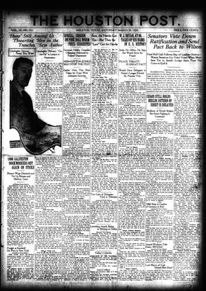 The Houston Post. (Houston, Tex.), Vol. 35, No. 351, Ed. 1 Saturday, March 20, 1920