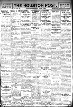 The Houston Post. (Houston, Tex.), Vol. 30, No. 207, Ed. 1 Wednesday, October 27, 1915