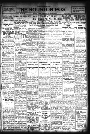 The Houston Post. (Houston, Tex.), Vol. 30, No. 158, Ed. 1 Wednesday, September 8, 1915