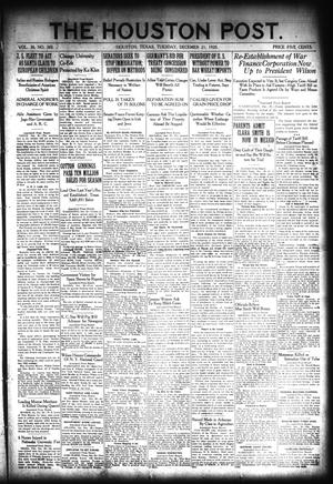 The Houston Post. (Houston, Tex.), Vol. 36, No. 262, Ed. 1 Tuesday, December 21, 1920