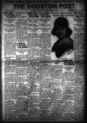 The Houston Post. (Houston, Tex.), Vol. 36, No. 162, Ed. 1 Sunday, September 12, 1920