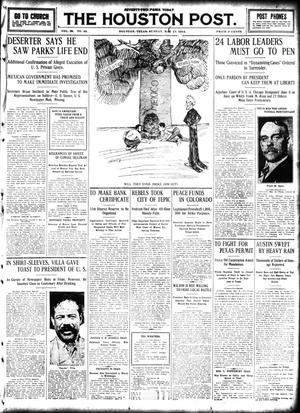 The Houston Post. (Houston, Tex.), Vol. 29, No. 43, Ed. 1 Sunday, May 17, 1914