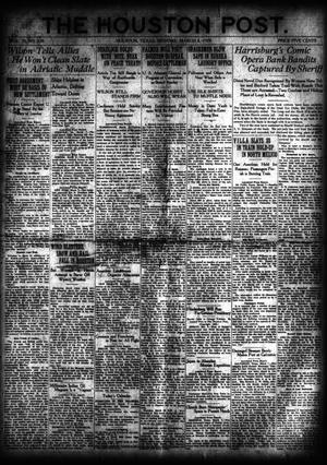 The Houston Post. (Houston, Tex.), Vol. 35, No. 338, Ed. 1 Monday, March 8, 1920