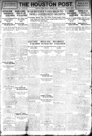 The Houston Post. (Houston, Tex.), Vol. 29, No. 275, Ed. 1 Sunday, January 3, 1915