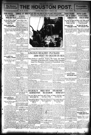 The Houston Post. (Houston, Tex.), Vol. 29, No. 346, Ed. 1 Monday, March 15, 1915