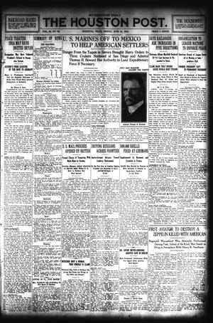 The Houston Post. (Houston, Tex.), Vol. 30, No. 76, Ed. 1 Friday, June 18, 1915