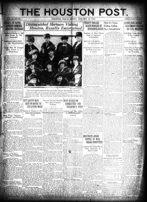The Houston Post. (Houston, Tex.), Vol. 35, No. 301, Ed. 1 Friday, January 30, 1920