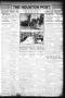 Newspaper: The Houston Post. (Houston, Tex.), Vol. 30, No. 271, Ed. 1 Thursday, …