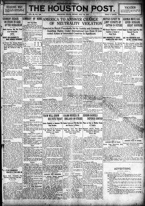 The Houston Post. (Houston, Tex.), Vol. 30, No. 104, Ed. 1 Friday, July 16, 1915