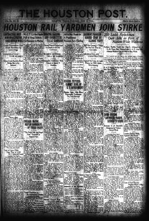 Primary view of object titled 'The Houston Post. (Houston, Tex.), Vol. 36, No. 80, Ed. 1 Tuesday, June 22, 1920'.